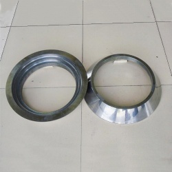 Carbide mould for flaring car wheel steel ring