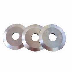 Tungsten carbide round cutter for cross cutting machine