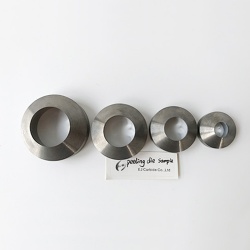 Tungsten carbide peeling dies