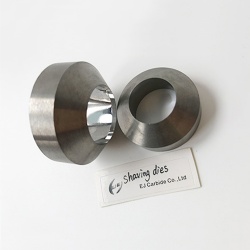 Tungsten carbide shaving dies