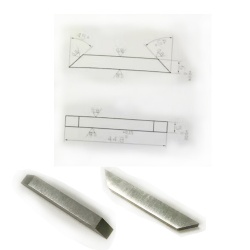 Tungsten carbide product made according to drawing