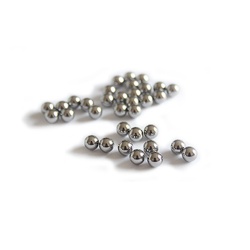 Tungsten carbide ball for bead blasting